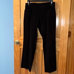 Black Straight Leg Dress Pants